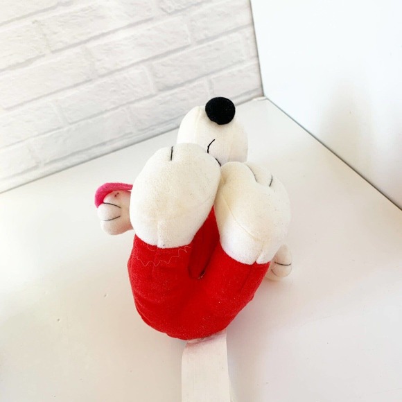 Peanuts Valentine's Day Sitting Devil Snoopy with Heart Plush Stuffed Animal Toy - Picture 8 of 9